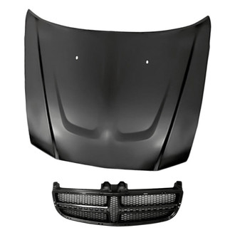 Replacement - 2-Piece (Hood Panel, Grille) (Standard Line)