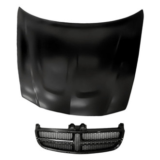 Replacement - 2-Piece (Hood Panel, Grille) (Standard Line)