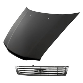 Replacement - 2-Piece (Hood Panel, Grille) (Standard Line)