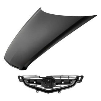 Replacement - 2-Piece (Hood Panel, Grille) (Standard Line)