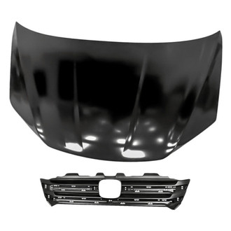 Replacement - 2-Piece (Hood Panel, Grille) (Standard Line)