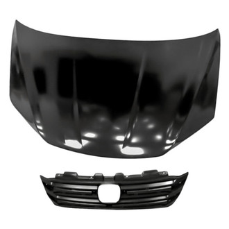 Replacement - 2-Piece (Hood Panel, Grille) (Standard Line)