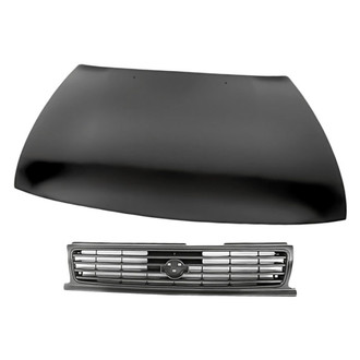 Replacement - 2-Piece (Hood Panel, Grille) (Standard Line)