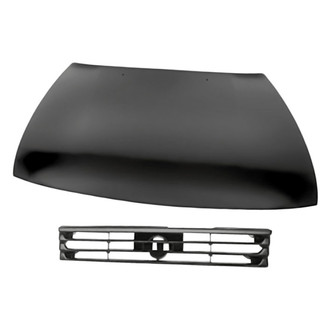 Replacement - 2-Piece (Hood Panel, Grille) (Standard Line)