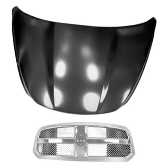Replacement BNDL-213242 - 2-Piece (Hood Panel, Grille) (CAPA Certified)