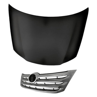 Replacement BNDL-213444 - 2-Piece (Hood Panel, Grille) (CAPA Certified)