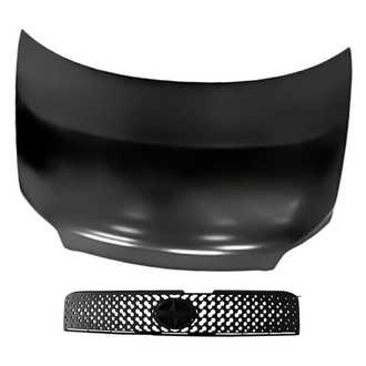Replacement - 2-Piece (Hood Panel, Grille) (CAPA Certified)
