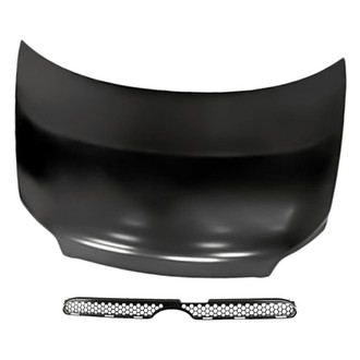 Replacement - 2-Piece (Hood Panel, Grille) (CAPA Certified)