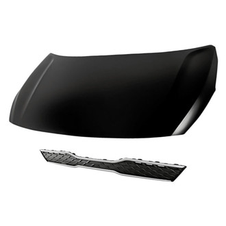 Replacement - 2-Piece (Hood Panel, Grille) (CAPA Certified)