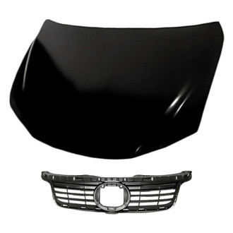 Replacement BNDL-213949 - 2-Piece (Hood Panel, Grille) (CAPA Certified)