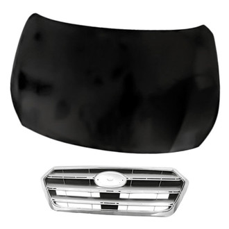 Replacement - 2-Piece (Hood Panel, Grille) (CAPA Certified)
