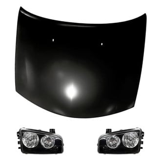 Replacement - 3-Piece Kit (Driver and Passenger Side Headlights, Hood Panel)