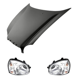 Replacement BNDL-217930 - 3-Piece Kit (Driver and Passenger Side Headlights, Hood Panel) (Standard Line)