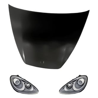Replacement - 3-Piece Kit (Driver and Passenger Side Headlights, Hood Panel)