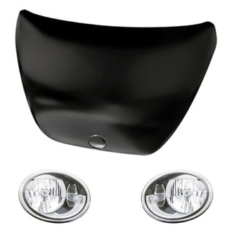 Replacement - 3-Piece Kit (Driver and Passenger Side Headlights, Hood Panel)