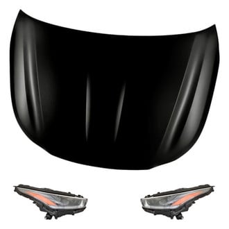 Replacement - 3-Piece Kit (Driver and Passenger Side Headlights, Hood Panel)