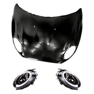 Replacement - 3-Piece Kit (Driver and Passenger Side Headlights, Hood Panel)