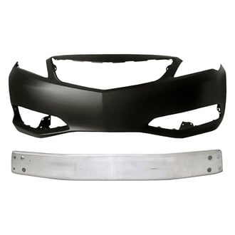 Replacement - 2-Piece (Front Bumper Cover, Front Bumper Reinforcement) (Standard Line)