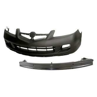 Replacement - 2-Piece (Front Bumper Cover, Front Bumper Reinforcement) (Standard Line)