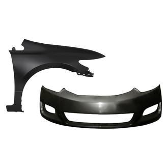 Replacement - 2-Piece (Front Bumper Cover, Front Passenger Side Fender)