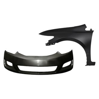 Replacement - 2-Piece (Front Bumper Cover, Front Driver Side Fender)