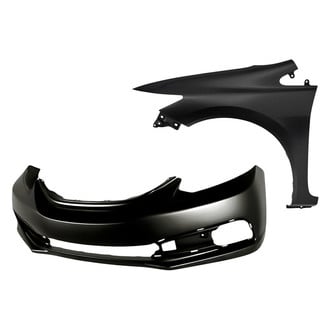 Replacement - 2-Piece (Front Bumper Cover, Front Driver Side Fender) (Standard Line)