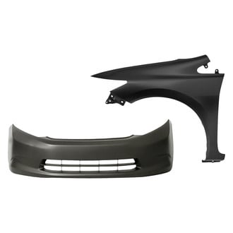 Replacement - 2-Piece (Front Bumper Cover, Front Driver Side Fender) (CAPA Certified)