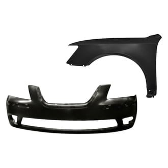 Replacement - 2-Piece (Front Bumper Cover, Front Driver Side Fender) (Standard Line)