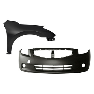Replacement - 2-Piece (Front Bumper Cover, Front Passenger Side Fender)