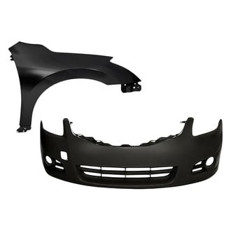 Replacement - 2-Piece (Front Bumper Cover, Front Passenger Side Fender) (Standard Line)