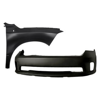 Replacement - 2-Piece (Front Bumper Cover, Front Passenger Side Fender)