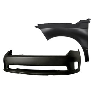 Replacement - 2-Piece (Front Bumper Cover, Front Driver Side Fender) (CAPA Certified)
