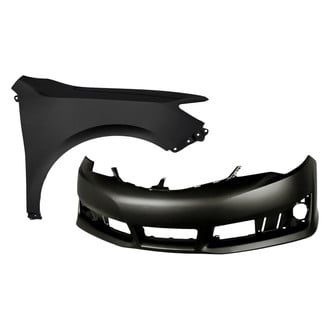 Replacement - 2-Piece (Front Bumper Cover, Front Passenger Side Fender)