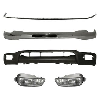 Replacement - 5-Piece (Front Bumper Face Bar, Front Bumper Valance, Front Upper Bumper Filler, Front Driver and Passenger Side Turn Signal/Parking Light) (Standard Line)
