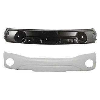 Replacement - 2-Piece (Front Bumper Cover, Front Bumper Cover Reinforcement) (Standard Line)