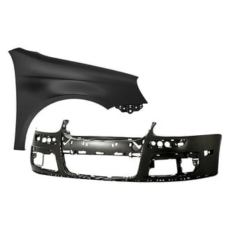 Replacement - 2-Piece (Front Bumper Cover, Front Passenger Side Fender) (Standard Line)