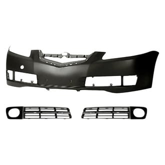 Replacement - 3-Piece (Front Bumper Cover, Front Inner and Outer Fog Light Bezel) (Standard Line)