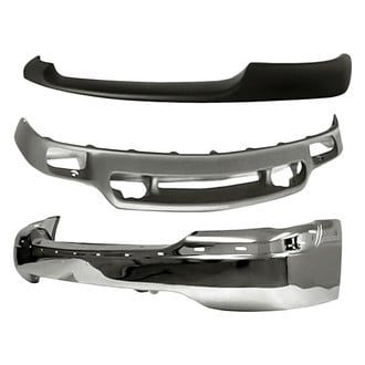 Replacement - 3-Piece (Front Bumper Face Bar, Front Bumper Air Deflector, Front Upper Bumper Cover) (Standard Line)