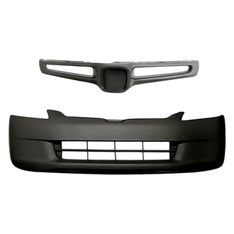 Replacement - 2-Piece (Front Bumper Cover, Grille Bar) (Standard Line)