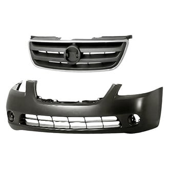 Replacement BNDL-220559 - 2-Piece (Front Bumper Cover, Grille) (Standard Line)
