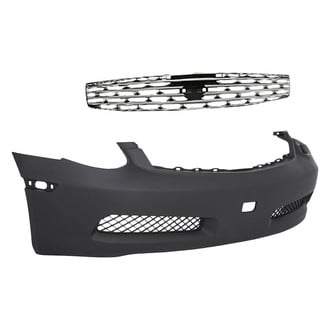 Replacement - 2-Piece (Front Bumper Cover, Grille) (Standard Line)