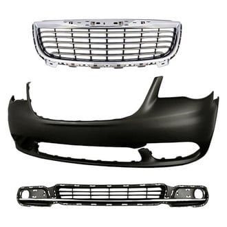 Replacement - 3-Piece (Front Bumper Cover, Grille, Front Bumper Grille) (Standard Line)