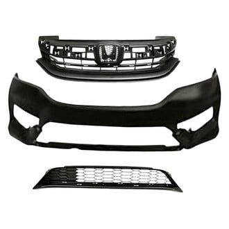 Replacement - 3-Piece (Front Bumper Cover, Grille, Front Bumper Grille) (Standard Line)