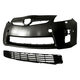 Replacement - 2-Piece (Front Bumper Cover, Front Bumper Grille)