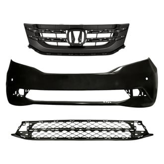 Replacement - 3-Piece (Front Bumper Cover, Grille, Front Bumper Grille) (CAPA Certified)