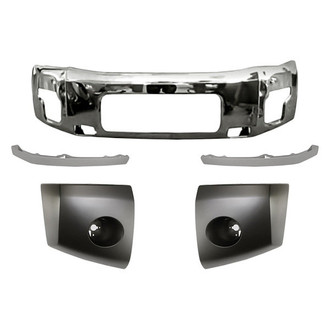 Replacement - 5-Piece (Front Bumper Face Bar, Front Inner and Outer Bumper Filler, Front Inner and Outer Bumper End) (Standard Line)