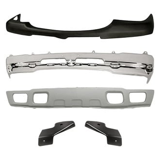 Replacement - 5-Piece (Front Upper Bumper Cover, Front Bumper Face Bar, Front Bumper Air Deflector, Front Inner and Outer Bumper Bracket) (Standard Line)