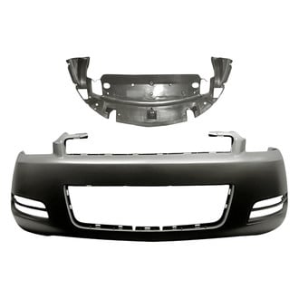 Replacement - 2-Piece (Front Bumper Cover, Front Lower Bumper Air Shield) (Standard Line)