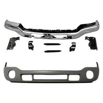 Replacement - 2-Piece (Front Lower Bumper Cover, Front Bumper Face Bar) (Standard Line)
