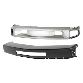Replacement - 2-Piece (Front Bumper Face Bar, Front Bumper Deflector) (Standard Line)